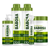 Eico Babosa Shampoo Condicionador Máscara Creme Finalizador