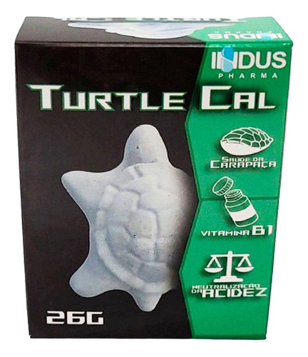 Suplemento De Cálcio Tartaruga Induspharma Turtle Cal 26g