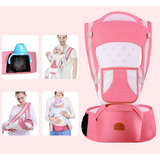 Mochila Portabebé 3 En 1 Ajustables Asiento Removible Import