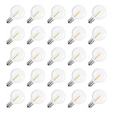 25pcs Led Focos De Repuesto Para G40 Guirnalda De Luces