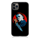 Funda Protector Para iPhone Michael Myers Cuchillo Terror 