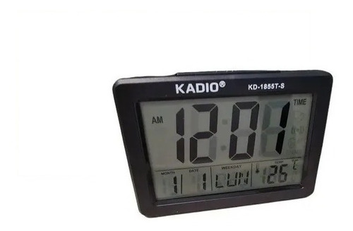 Reloj Despertador Mesa Digital Hora Fecha Alarma Termómetro