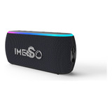 Caixa De Som Imenso X82 Bluetooth 5.3 Super Grave 60w Rgb