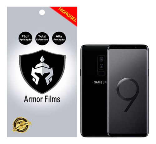 Kit Película Hidrogel Flex Tela/traseira Samsung S9 Plus