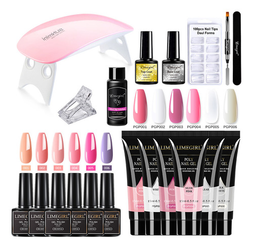 Kit De Herramientas De Manicura Para Esmalte De Uñas Polygel