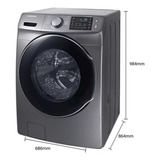 Lavadora Samsung Vapor Vrt Plus 20 Kg Automática Wf20m5500ap