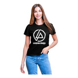 Camiseta Feminina Banda De Rock Linkin Park Envio Rápido