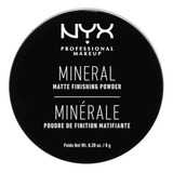 Polvo Matificante Mineral Nyx Profesional - Claro/medio.