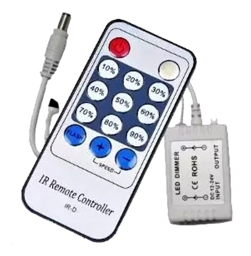 Dimmer Wireless Controle Remoto Sem Fio 12v P/ Barra Led