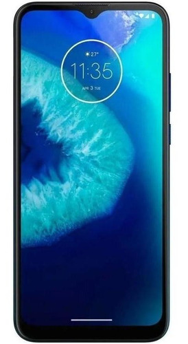 Motorola Moto G8 Power Lite 64gb Azul Muito Bom - Usado