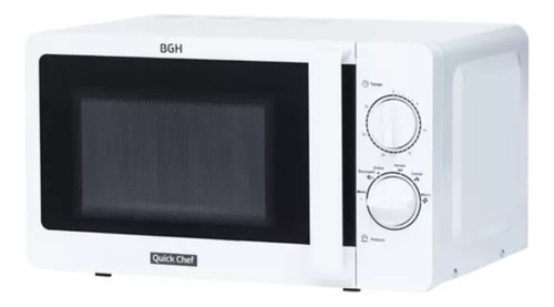 Microondas Bgh Quick Chef B120m20 Blanco 700w 20 L 