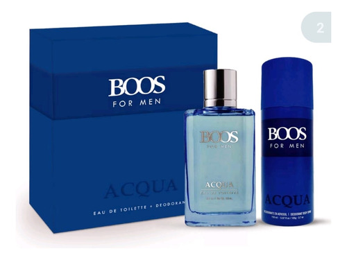 Estuche Boos Acqua (edt X 100 Ml Más Desodorante X 150 Ml)