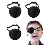 3 Pcs Parches Para Ojo 3d Ideal Para Estrabismo 100%algodon