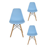 Cadeira Charles Eames Design Eiffel - 3 Unidades