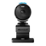 Cámara Web Microsoft Lifecam 5wh-00002 Hd 30fps Color Gris/negro