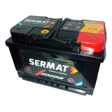 Bateria Sermat 12x75 Sellada Libre Mantenimiento