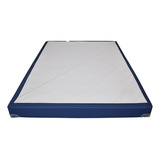 Base Box Spring Air Gravity  De Individual Color Azul