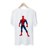 Playera Personaje Heroe Avengers Spiderman De Pie Naz