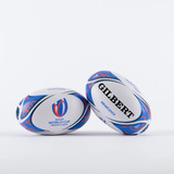 Pelota De Rugby Gilbert Ball Rwc 2023 Tamaño N°5 Color Blanco/azul