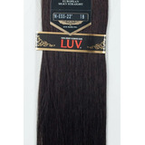 Extension De Cabello Eve Luv Remy 22 PLG 100% Natural -negro Color #1b-negro Intermedio