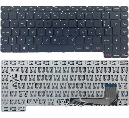 Teclado Para Positivo Motion Q4128c Q4128e Q464c Preto