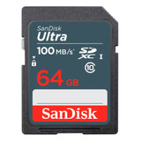 Memoria Sd Sandiak Ultra 64gb 100mb Clase 10 Original 