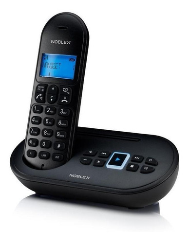 Teléfono Noblex Ndt4500 Inalámbrico - Color Negro