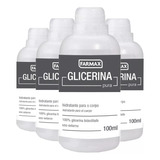 Glicerina Hidratante Para Corpo 100% Pura Farmax 100ml (c/4)