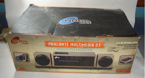 Equipo Música Noga Auxiliar, Usb, Sd  30 Watts Nuevo Outlet