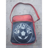 Morral Bolsito Retro De Los 80 Argentina Futbol Vintage