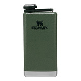 Cantil Stanley Adventure Flask 8oz / 230ml Hammertone Green Cor Verde
