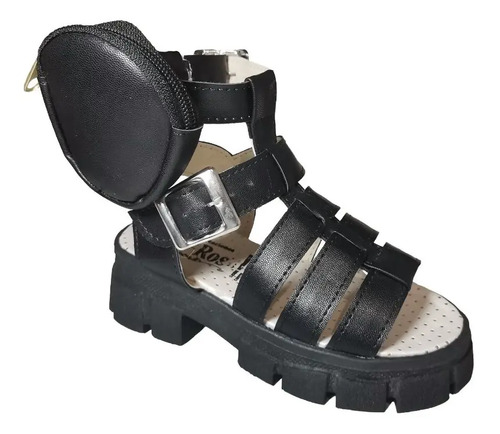 Huarache Con Bolsa Para Niña Varios Colores