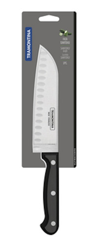 Cuchillo Santoku Tramonti Ultracorte Lámina Acero Inoxidable