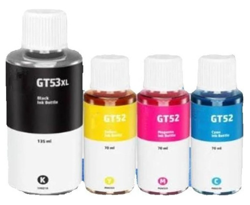 Tinta Hp Gt51 Xl O Gt53xl O Gt51 + Gt52 Hp 415 Hp 515 Color 