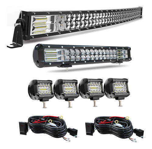 Dot 50 Pulgadas 5d Barra De Luz Led Curvada 5d  20 Pulgadas 