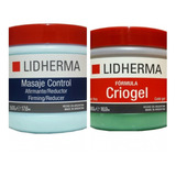 Lidherma Masaje Control Afirmante X 500 Y Criogel 