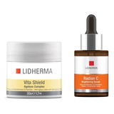 Vita Shield Vit. B3 B5 B6 C, E  + Radian C Serum Lidherma 