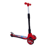 Patineta / Scooter Cougar - Ruedas Con Luces Mbh-11 Color Rojo