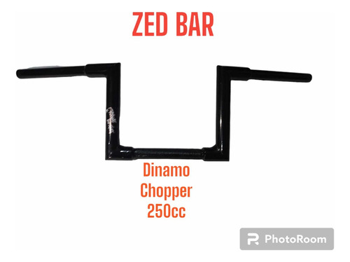 Manillar Dinamo Chopper 250 Cc Renegada 250 Zed Bar Negro 