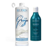 Progressiva Gloss Grego Blueken 1l 0% Formol + Shampoo 500ml