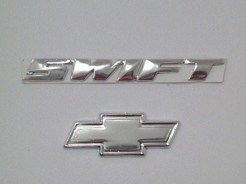 Emblema Chevrolet Swift Y Logo Kit 2 Piezas Cromado  Foto 4