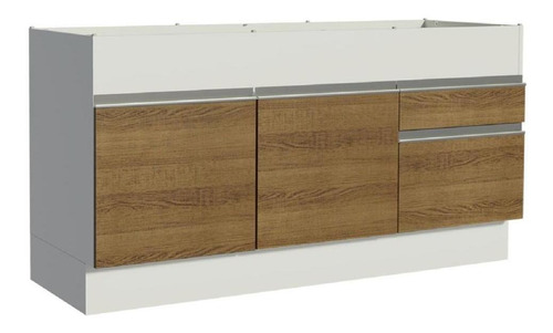 Mueble De Cocina Madesa 2 Cajones 2 Puertas 150 Cm