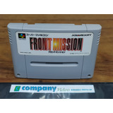 Front Mission Super Famicom Nintendo Japonês Original Usado