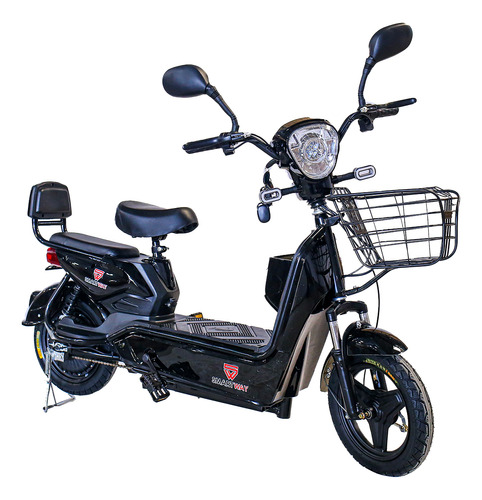 Bicicleta Eletrica Scooter 350w C/ Pedal E Acelerador S/ Cnh