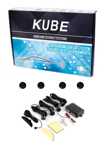 Sensor Estacionamiento Retroceso Kube Negro Display Zuk