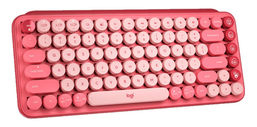 Teclado Inalambrico Mecanico Logitech Pop Keys Heartbreaker 