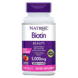 Vitamina Biotin Beauty P/ Unhas E Cabelos 5000mcg 250 Tablet