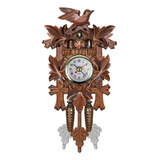 Reloj De Pared Cucú Decoración Colgante De Madera For Hogar