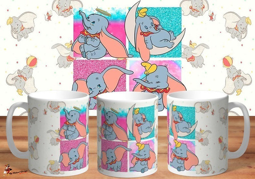 Taza - Tazón De Ceramica Dumbo Disney Portrait Art