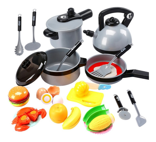 Juguete De Cocina Para Niños Utensilios De Cocina 21 Piezas